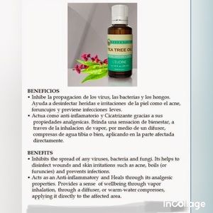 L'eudine TEA Tree OIL, Acne,Dandruff, Hemorrhoids
